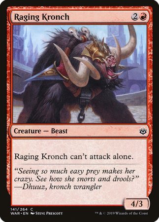 Raging Kronch [War of the Spark] | Exor Games Truro