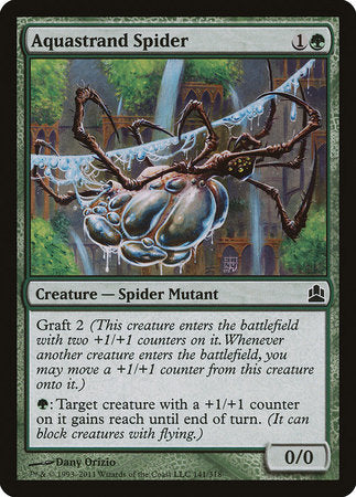 Aquastrand Spider [Commander 2011] | Exor Games Truro