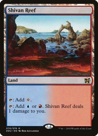 Shivan Reef [Duel Decks: Elves vs. Inventors] | Exor Games Truro