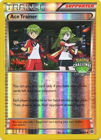 Ace Trainer (69/98) (International Challenge Promo Staff) [XY: Ancient Origins] | Exor Games Truro