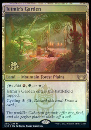 Jetmir's Garden [Streets of New Capenna Prerelease Promos] | Exor Games Truro