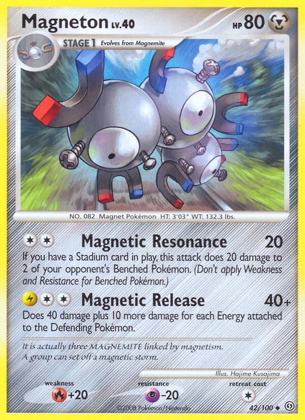 Magneton (42/100) [Diamond & Pearl: Stormfront] | Exor Games Truro