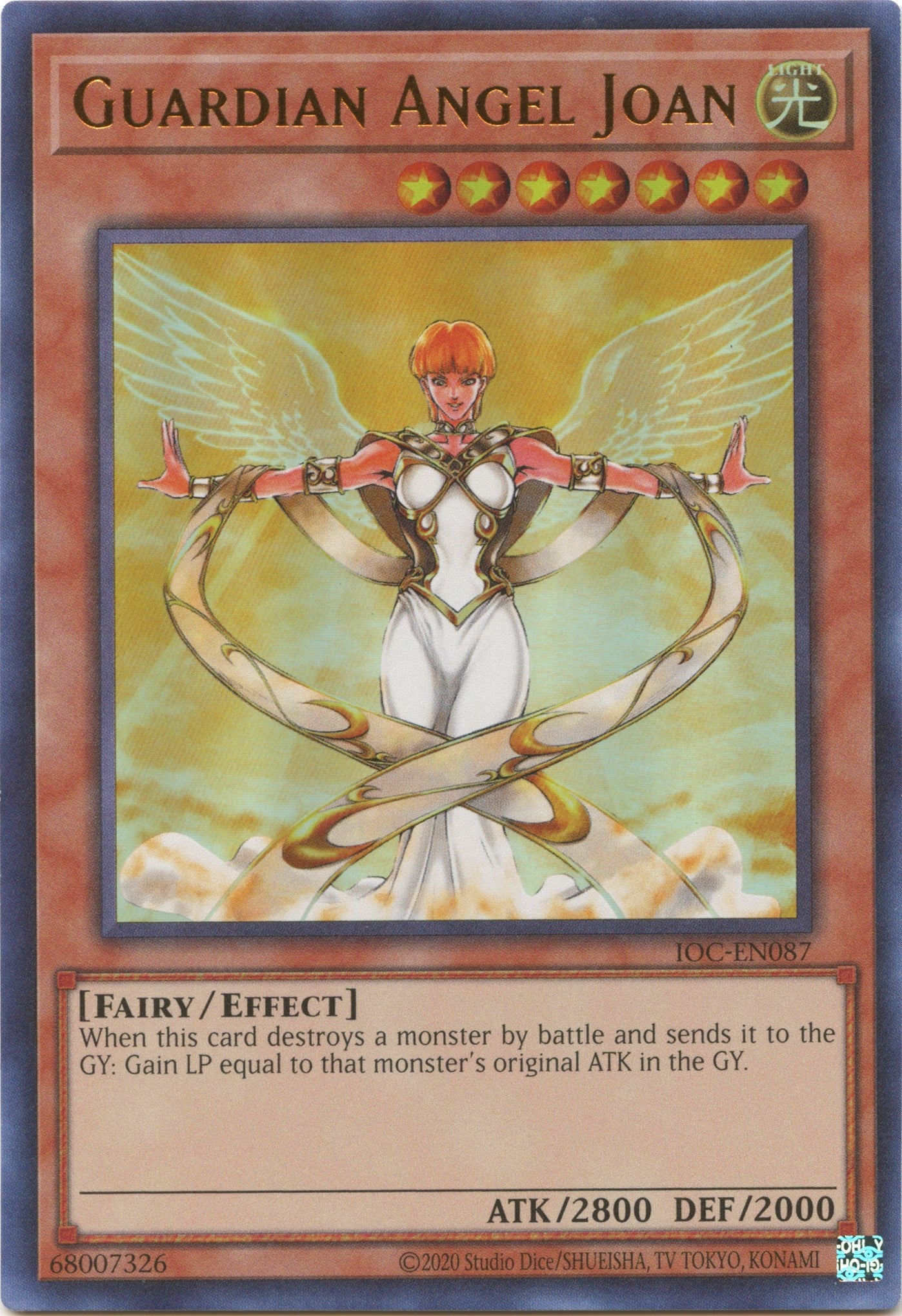 Guardian Angel Joan (25th Anniversary) [IOC-EN087] Ultra Rare | Exor Games Truro