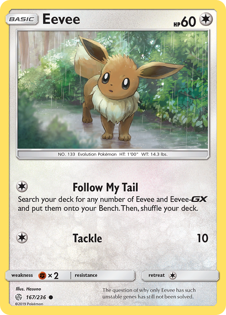 Eevee (167/236) [Sun & Moon: Cosmic Eclipse] | Exor Games Truro