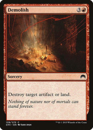 Demolish [Magic Origins] | Exor Games Truro