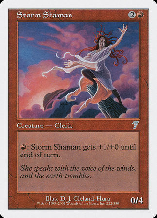 Storm Shaman [Seventh Edition] | Exor Games Truro