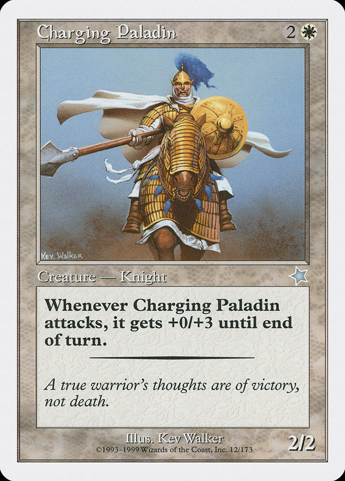 Charging Paladin [Starter 1999] | Exor Games Truro