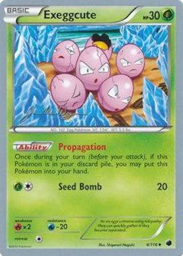 Exeggcute (4/116) (HonorStoise - Jacob Van Wagner) [World Championships 2015] | Exor Games Truro