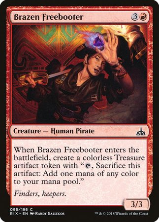 Brazen Freebooter [Rivals of Ixalan] | Exor Games Truro