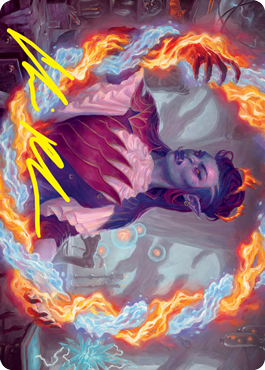 Rootha, Mercurial Artist Art Card (Gold-Stamped Signature) [Strixhaven: School of Mages Art Series] | Exor Games Truro
