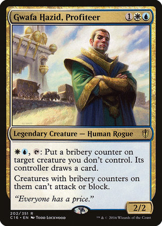 Gwafa Hazid, Profiteer [Commander 2016] | Exor Games Truro
