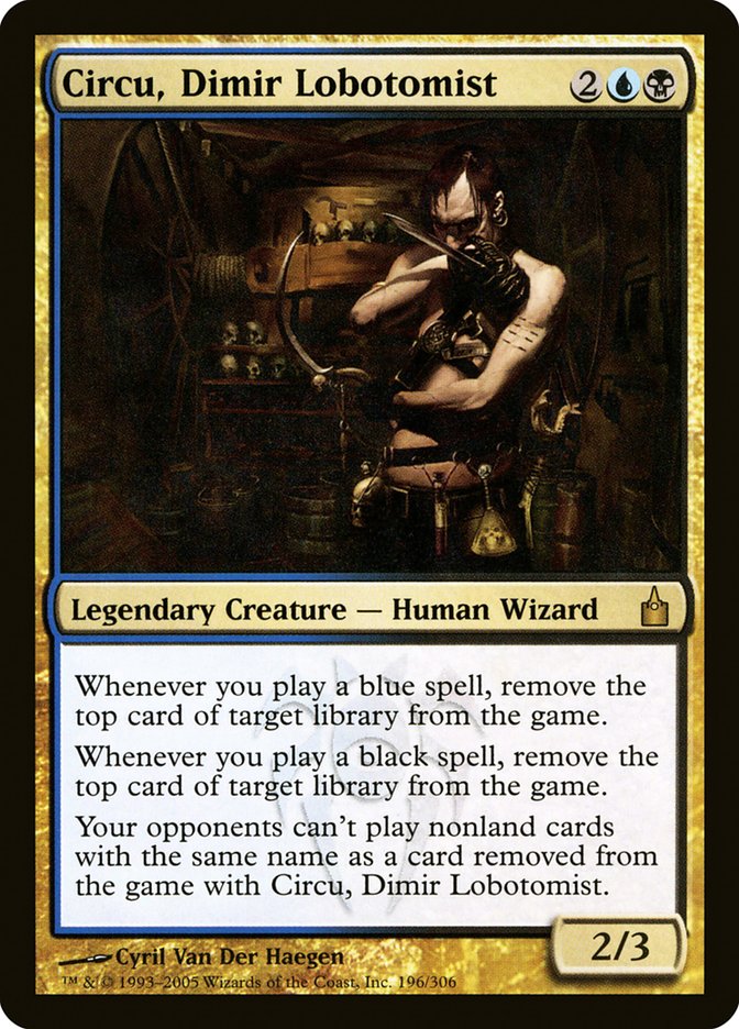 Circu, Dimir Lobotomist [Ravnica: City of Guilds] | Exor Games Truro