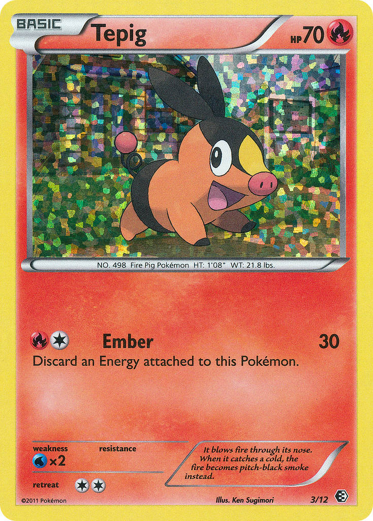 Tepig (3/12) [McDonald's Promos: 2011 Collection] | Exor Games Truro