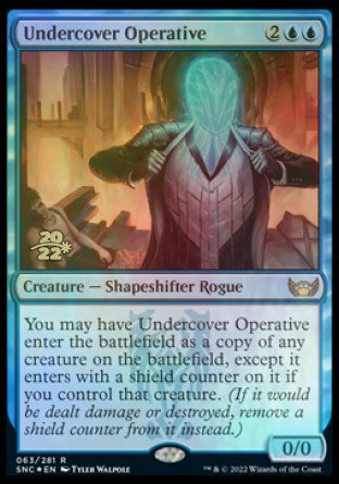 Undercover Operative [Streets of New Capenna Prerelease Promos] | Exor Games Truro