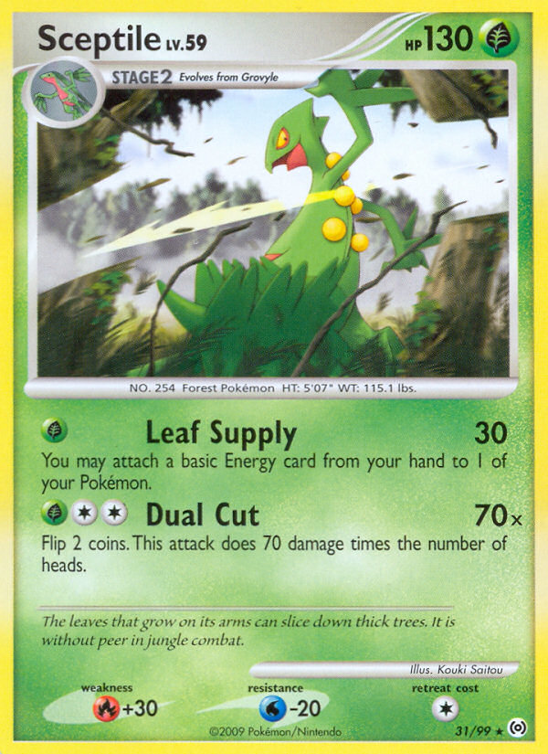 Sceptile (31/99) [Platinum: Arceus] | Exor Games Truro