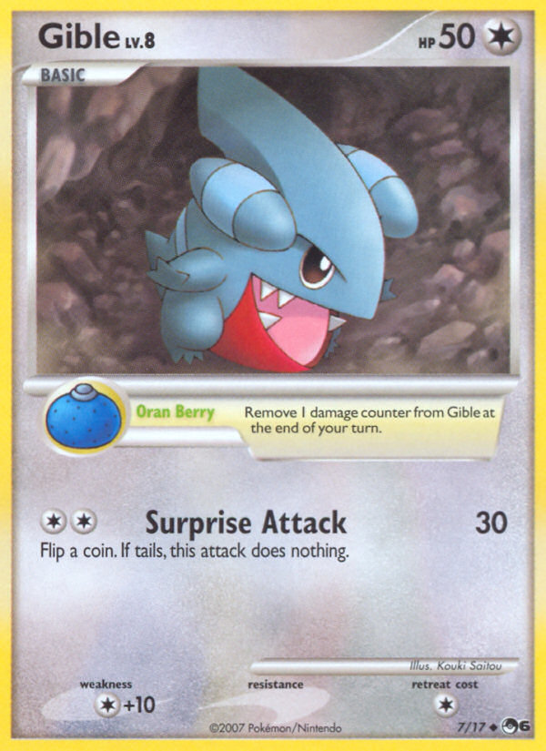 Gible (7/17) [POP Series 6] | Exor Games Truro