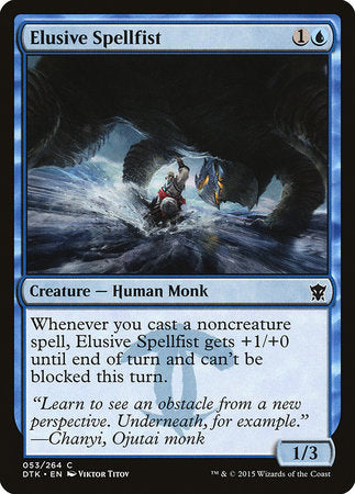 Elusive Spellfist [Dragons of Tarkir] | Exor Games Truro