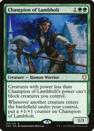 Champion of Lambholt [Commander Anthology Volume II] | Exor Games Truro