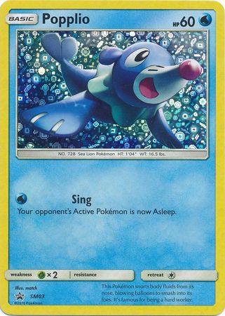 Popplio (SM03) (General Mills Promo) [Sun & Moon: Black Star Promos] | Exor Games Truro