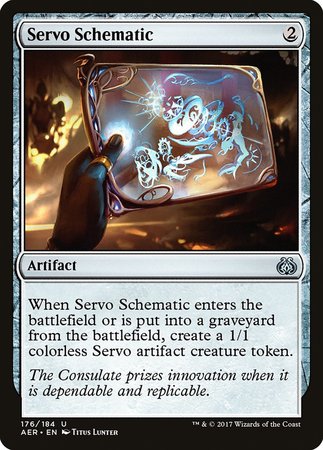 Servo Schematic [Aether Revolt] | Exor Games Truro