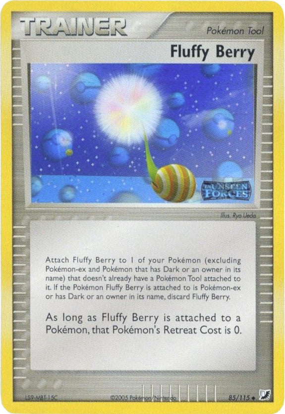 Fluffy Berry (85/115) (Stamped) [EX: Unseen Forces] | Exor Games Truro