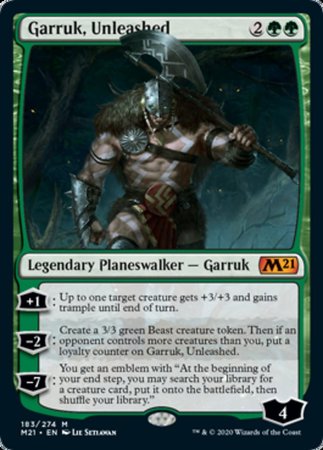 Garruk, Unleashed [Core Set 2021] | Exor Games Truro