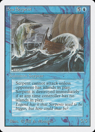 Sea Serpent [Unlimited Edition] | Exor Games Truro