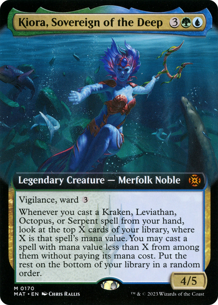 Kiora, Sovereign of the Deep (Extended Art) [March of the Machine: The Aftermath] | Exor Games Truro