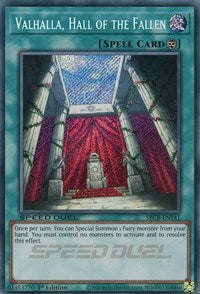 Valhalla, Hall of the Fallen (Secret) [SBCB-EN141] Secret Rare | Exor Games Truro