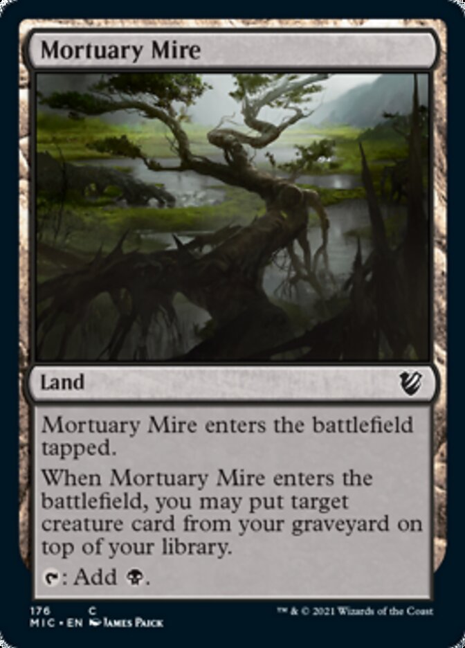 Mortuary Mire [Innistrad: Midnight Hunt Commander] | Exor Games Truro