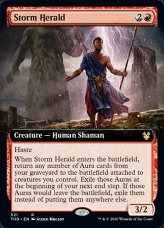 Storm Herald (Extended Art) [Theros Beyond Death] | Exor Games Truro