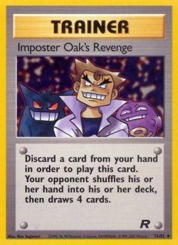 Imposter Oak's Revenge (76/82) [Team Rocket Unlimited] | Exor Games Truro