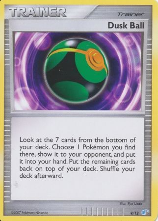 Dusk Ball (9/12) [Diamond & Pearl: Trainer Kit - Manaphy] | Exor Games Truro