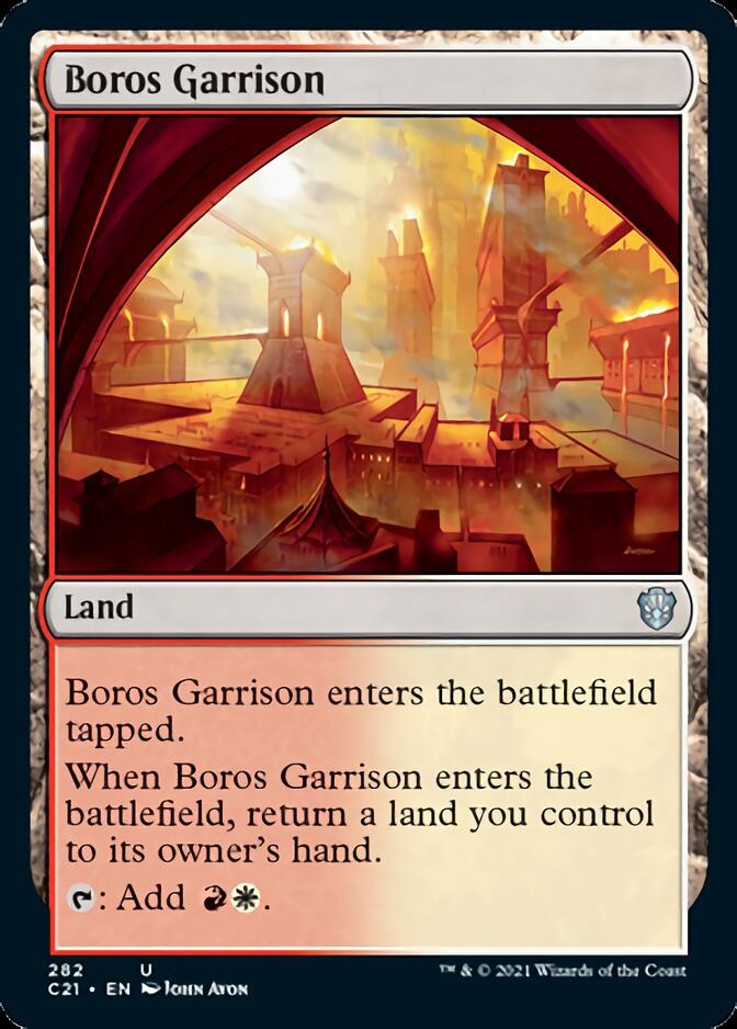 Boros Garrison [Commander 2021] | Exor Games Truro