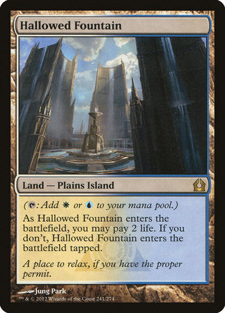 Hallowed Fountain [Return to Ravnica] | Exor Games Truro