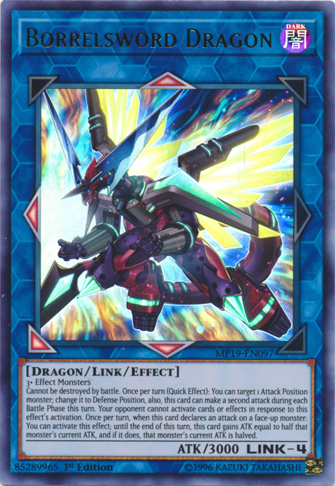 Borrelsword Dragon [MP19-EN097] Ultra Rare | Exor Games Truro