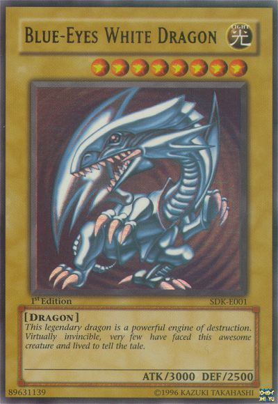 Blue-Eyes White Dragon [SDK-E001] Ultra Rare | Exor Games Truro