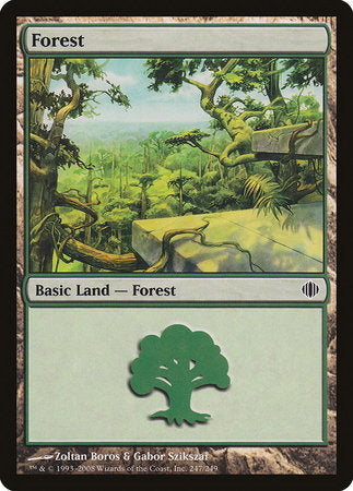 Forest (247) [Shards of Alara] | Exor Games Truro