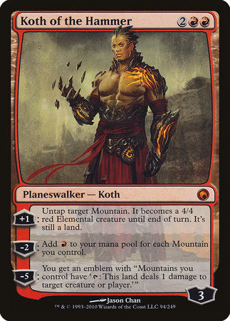 Koth of the Hammer [Scars of Mirrodin] | Exor Games Truro