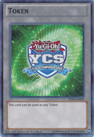 Yu-Gi-Oh Championship Series Token (Green) [TKN4-EN003] Super Rare | Exor Games Truro