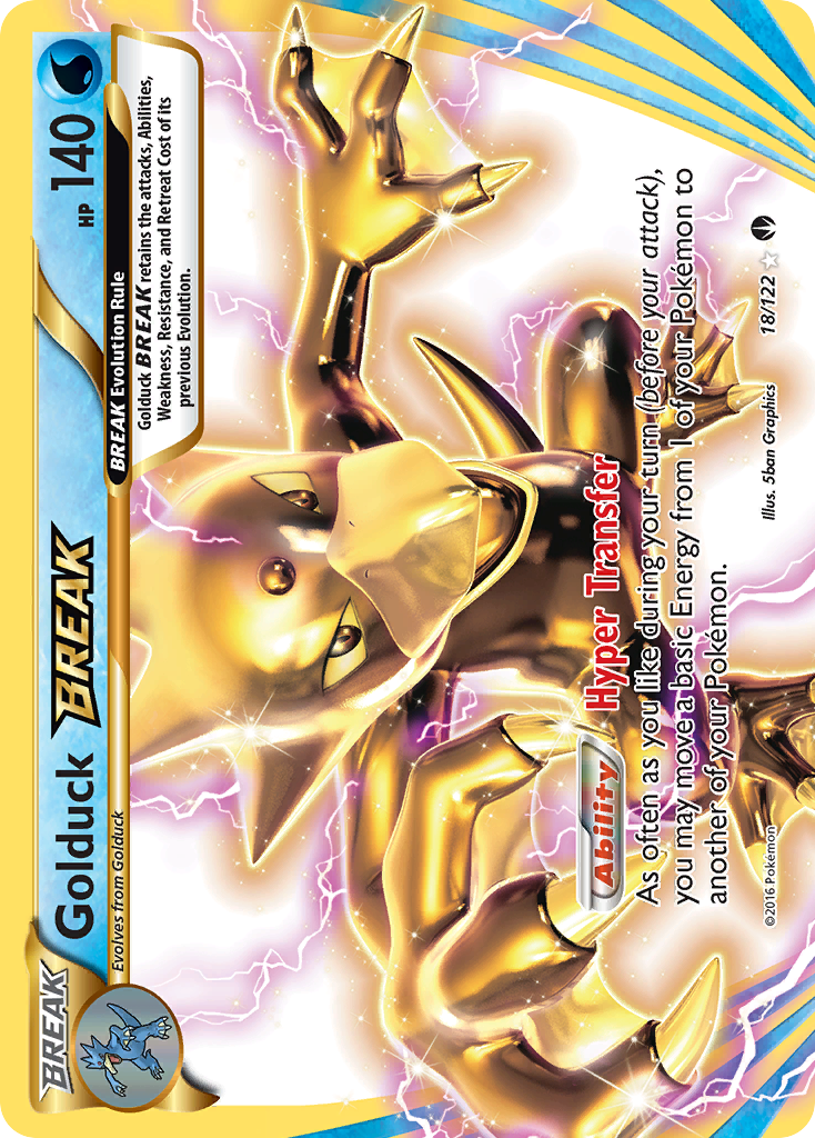 Golduck BREAK (18/122) [XY: BREAKpoint] | Exor Games Truro