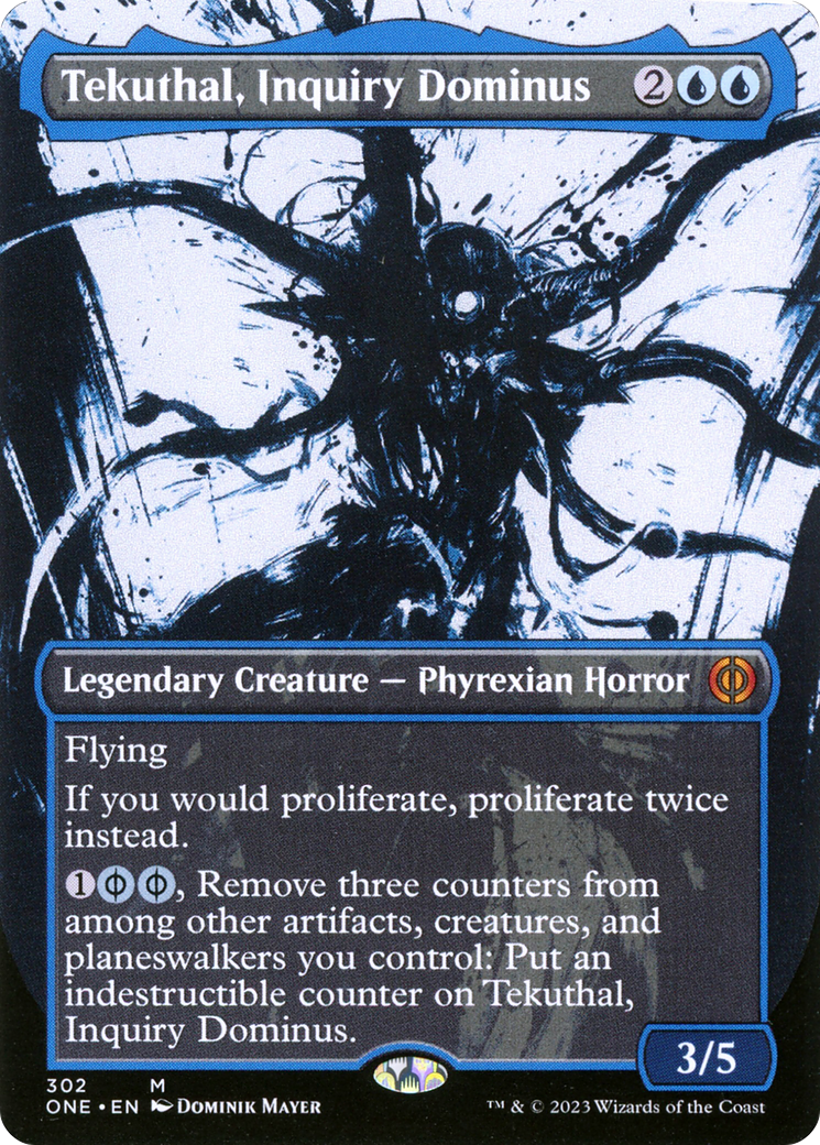 Tekuthal, Inquiry Dominus (Borderless Ichor) [Phyrexia: All Will Be One] | Exor Games Truro