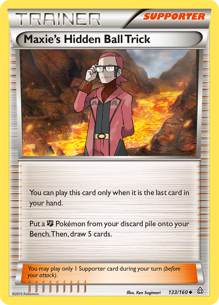 Maxie's Hidden Ball Trick (133/160) [XY: Primal Clash] | Exor Games Truro