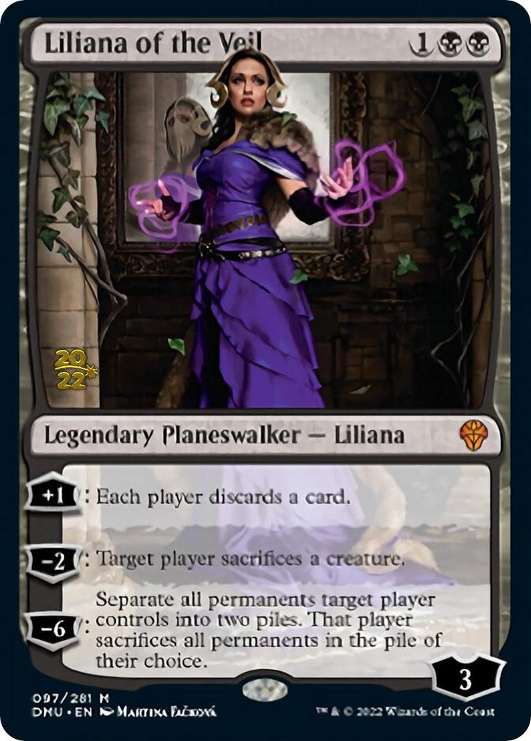 Liliana of the Veil [Dominaria United Prerelease Promos] | Exor Games Truro