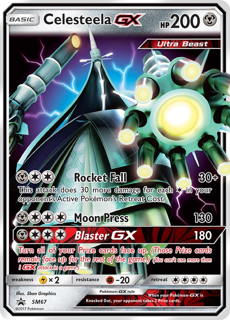 Celesteela GX (SM67) [Sun & Moon: Black Star Promos] | Exor Games Truro