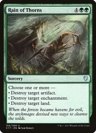 Rain of Thorns [Commander 2017] | Exor Games Truro