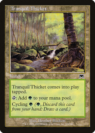 Tranquil Thicket [Onslaught] | Exor Games Truro