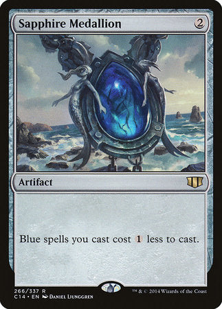 Sapphire Medallion [Commander 2014] | Exor Games Truro