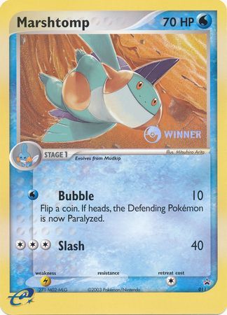 Marshtomp (011) (Jumbo Card) [Nintendo: Black Star Promos] | Exor Games Truro