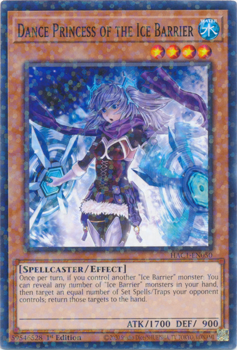 Dance Princess of the Ice Barrier (Duel Terminal) [HAC1-EN050] Common | Exor Games Truro